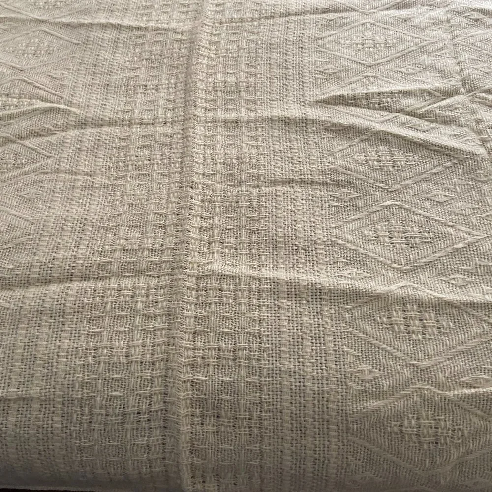 Vtg NWOT Biederlack Knit Throw Blanket Wrap 48